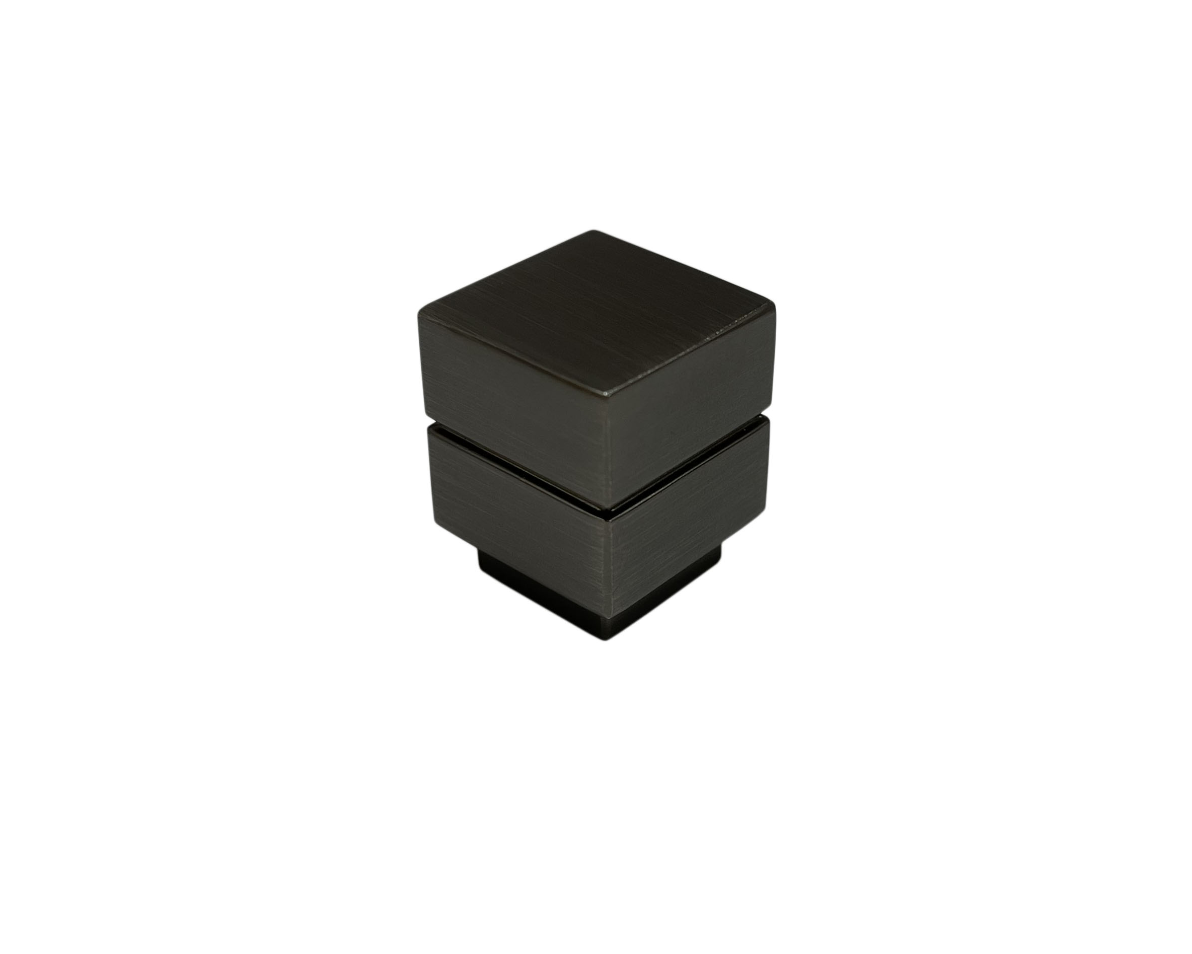 Мебельная фурнитура Ардекс (Ardex) -кнопка Браш черный никель .