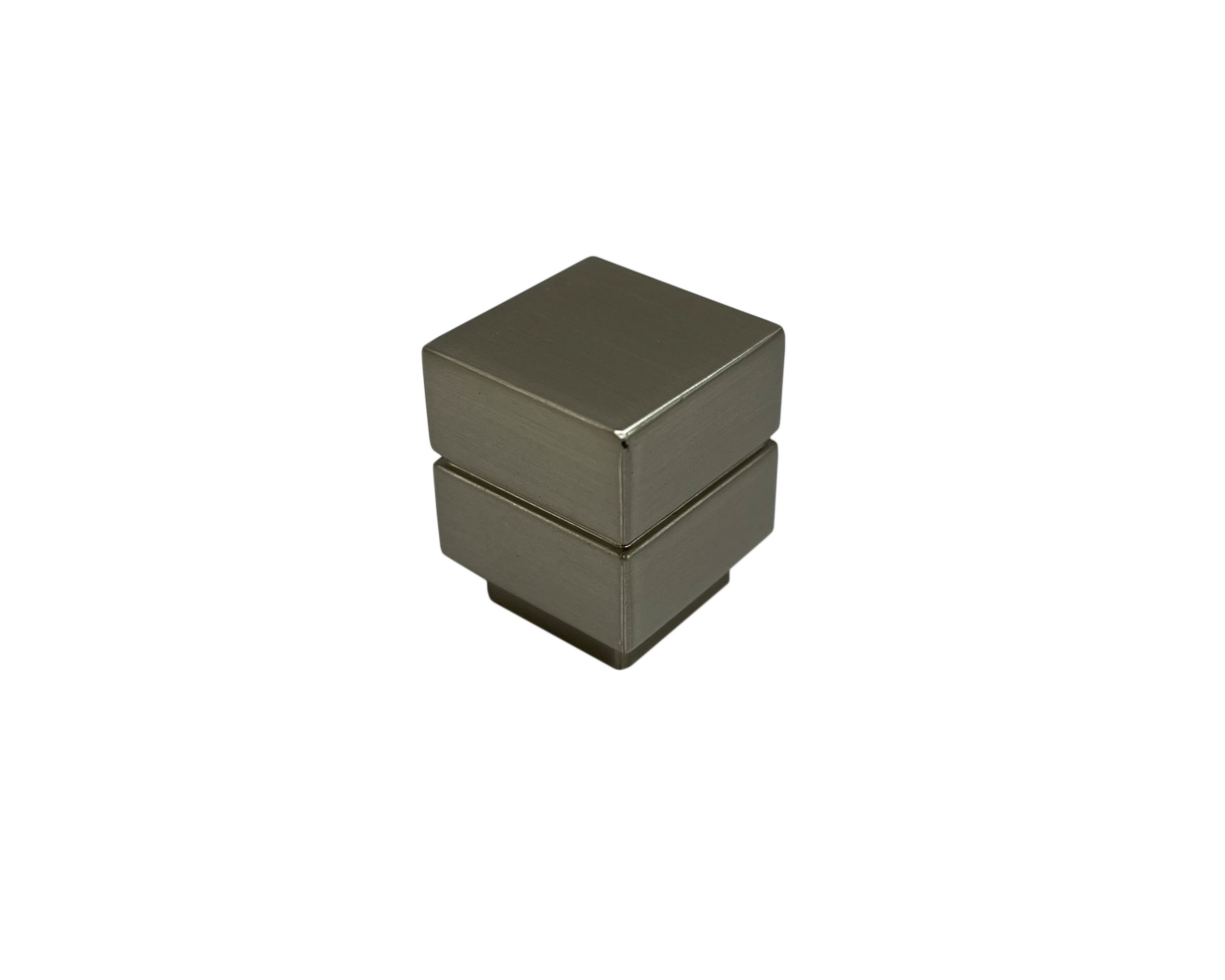 Мебельная фурнитура Ардекс (Ardex) -кнопка Матовый сатин никель .