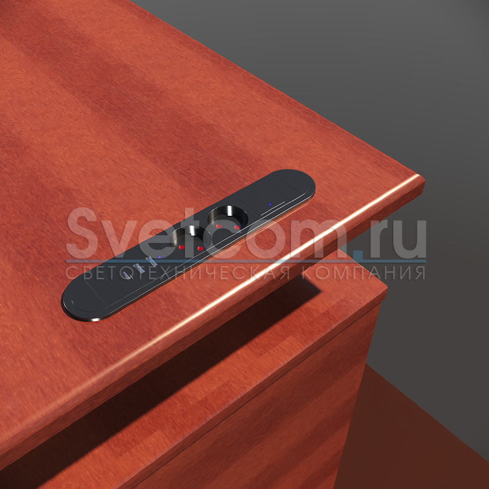 БЛОК РОЗЕТОК СЕРИИ OPTIMA | 2 Х SCHUKO, 250В 10А, 2 Х USB A + USB C 5В, 3А
